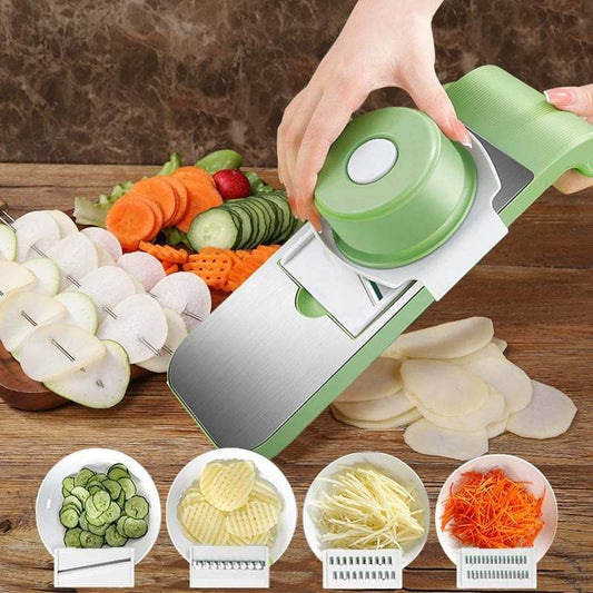 5 In 1 Mandolin Slicer Multi-Function Vegetable Cutter