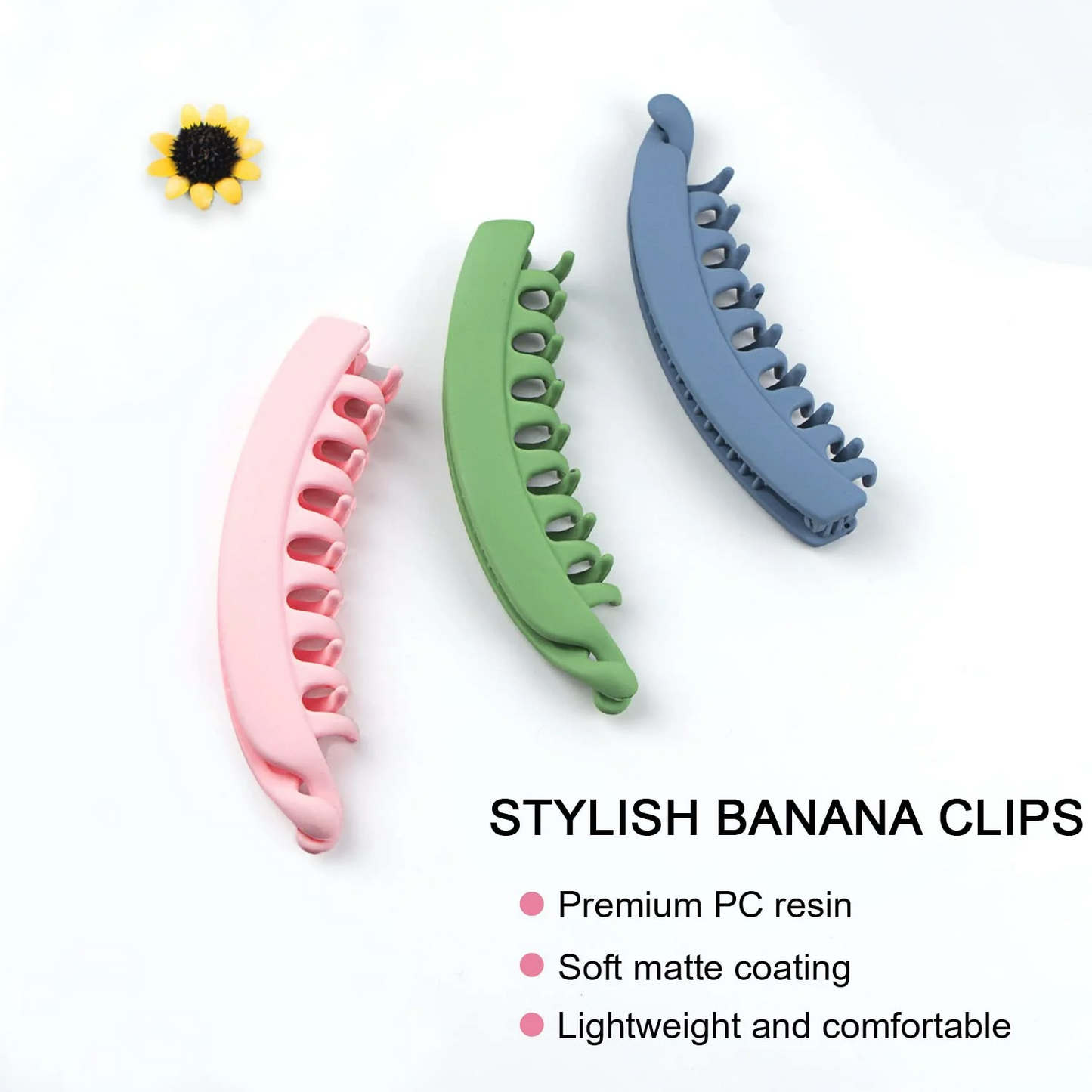 Stylish Banana Hair Clips