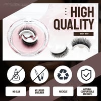 🔥Reusable Glue-Free False Eyelashes