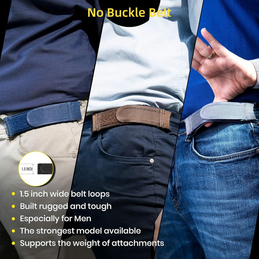 🔥LAST DAY PROMOTION 48% OFF🔥No Buckle Belt