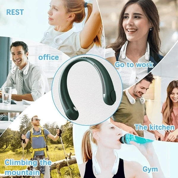 🔥 Free Shipping🔥2023 Portable Neck Fan